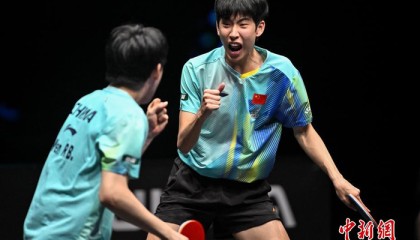 AYX GAMES-WTT太原站：温瑞博/李和宸夺男双冠军|乒乓球|林诗栋|世界乒乓球职业大联盟|挑战赛|男子双打_新浪体育_新浪新闻